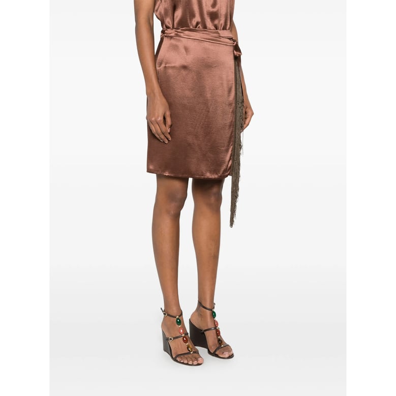 skirt maya pareo brown by Selfnex
