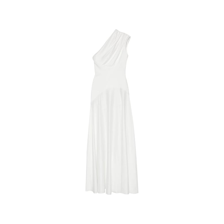 dress one-shoulder white by Selfnex