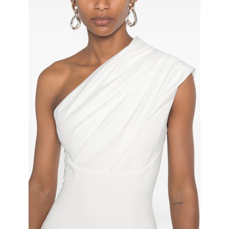dress one-shoulder white by Selfnex