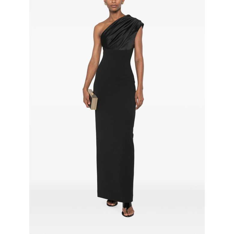 dress one-shoulder black by Selfnex