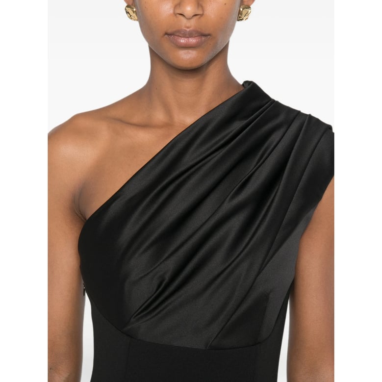 dress one-shoulder black by Selfnex