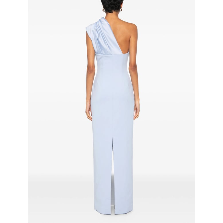 one-shoulder dress blue by Selfnex