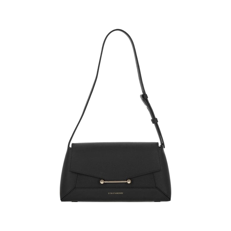 shoulder bag mosaic black calf leather by Selfnex
