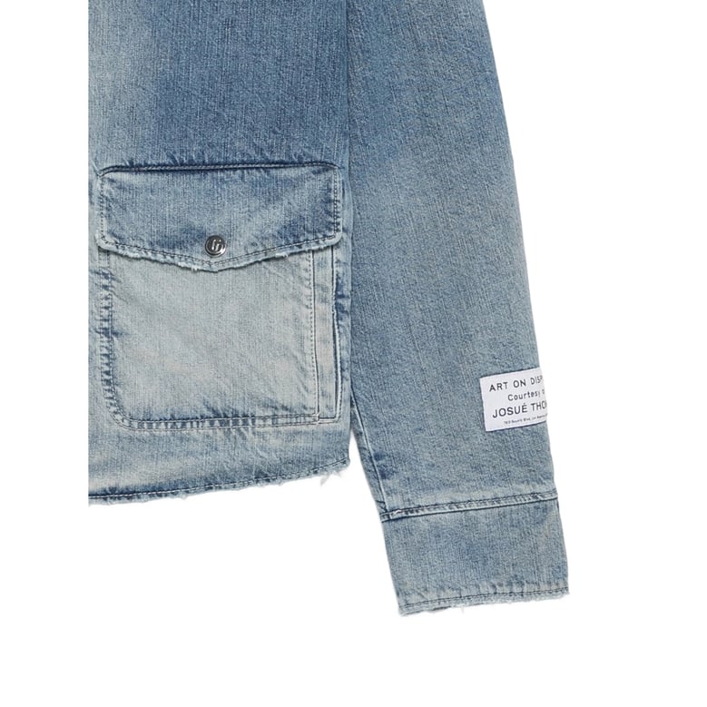jacket out012 indig blue by Selfnex