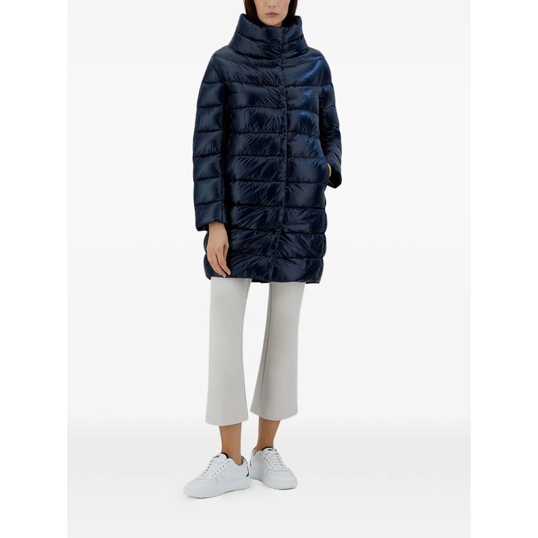 quilted jacket blue by Selfnex