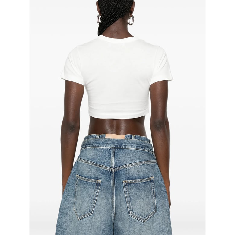 t-shirt white cotton by Selfnex