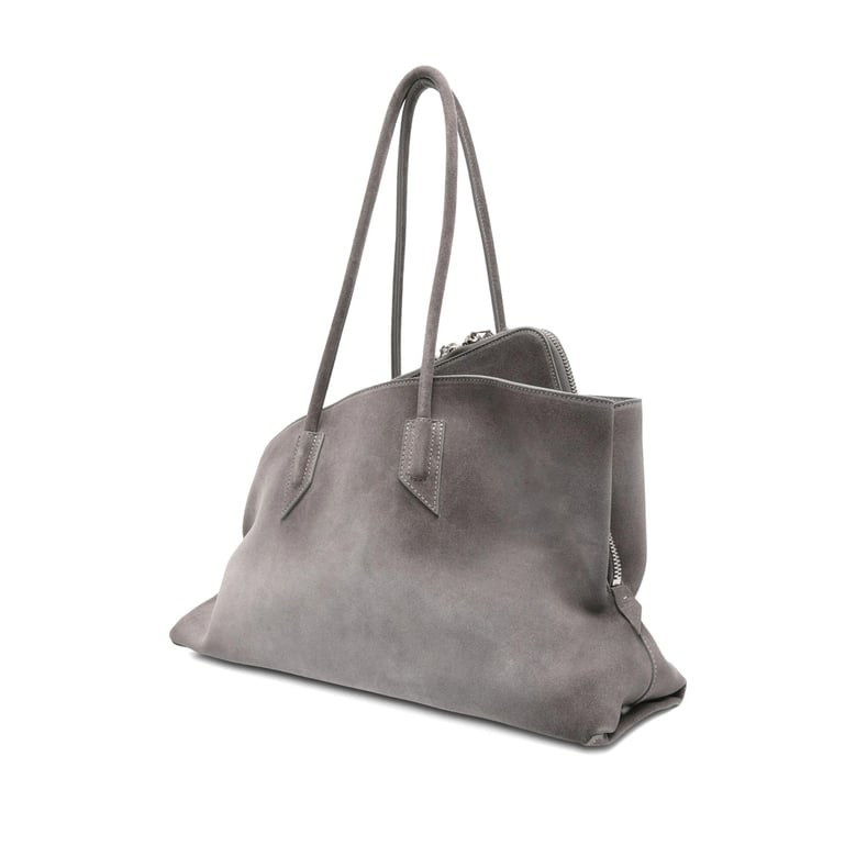 belt calf leather grey by Selfnex