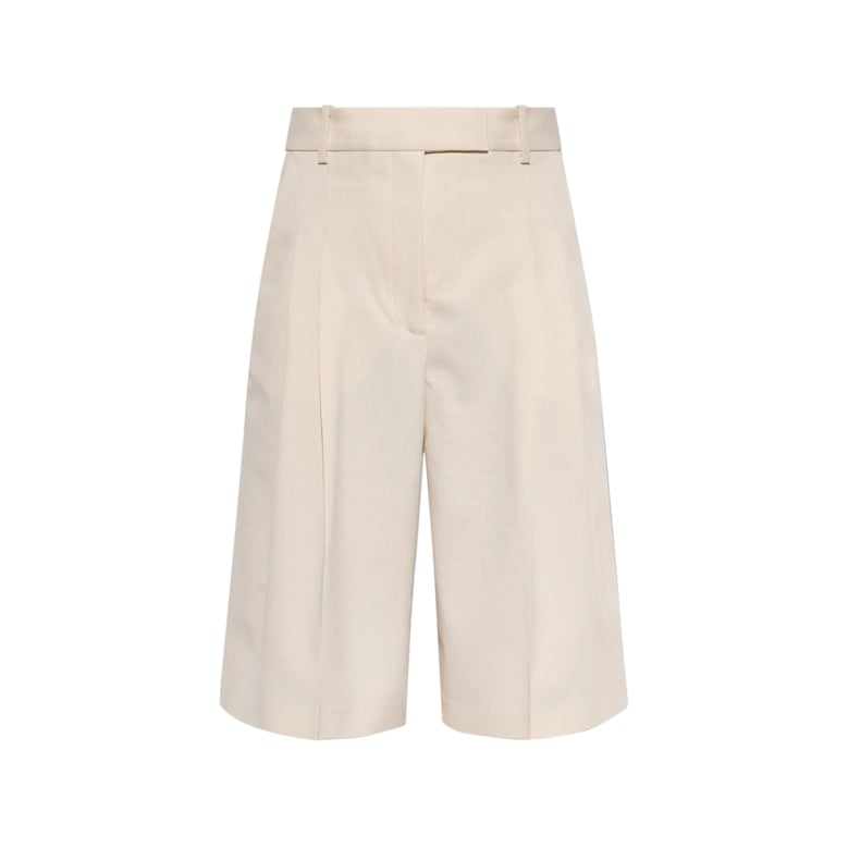 tailored shorts white by Selfnex