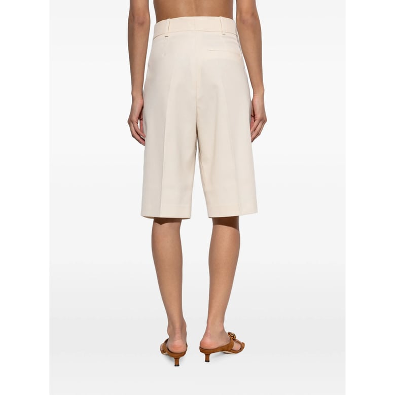 tailored shorts white by Selfnex