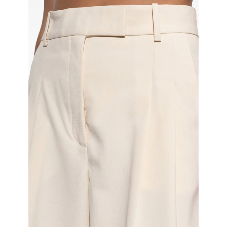 tailored shorts white by Selfnex