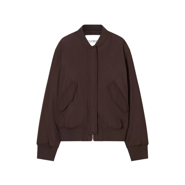 bomber jacket brown by Selfnex