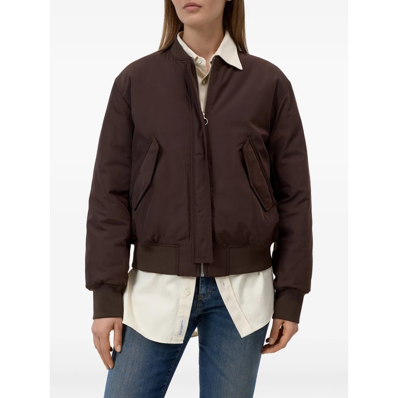 bomber jacket brown by Selfnex