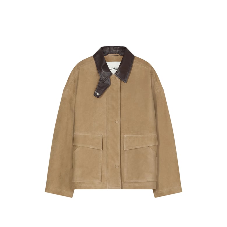 sweater in goat suede by Selfnex