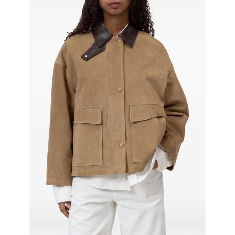 sweater in goat suede by Selfnex