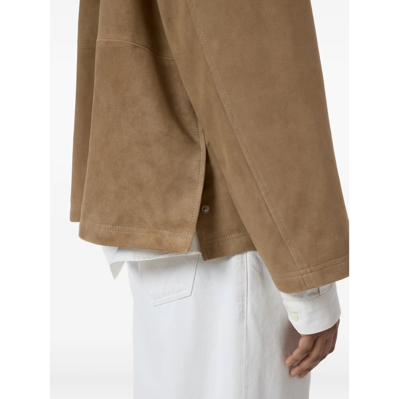 sweater in goat suede by Selfnex