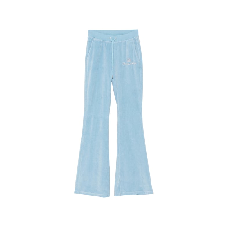track pants blue velour by Selfnex
