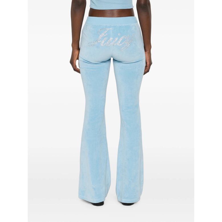 track pants blue velour by Selfnex