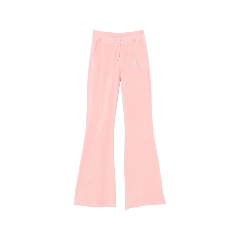 track pants rose pink velour by Selfnex