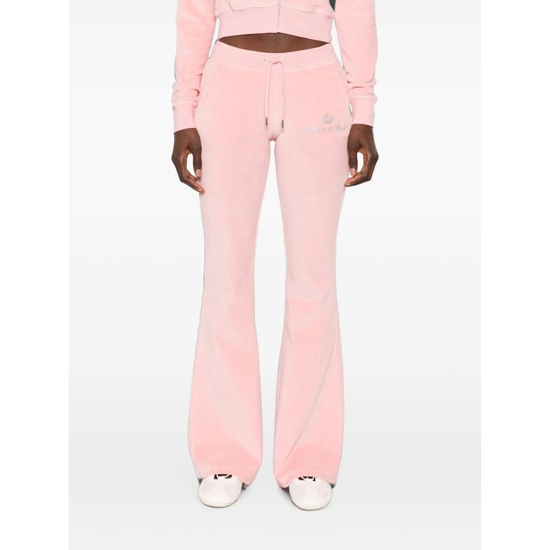 track pants rose pink velour by Selfnex