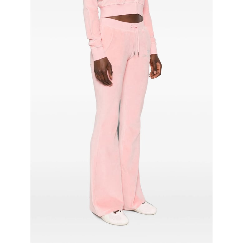 track pants rose pink velour by Selfnex