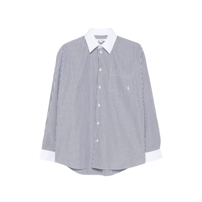 shirt cotton blue/white by Selfnex