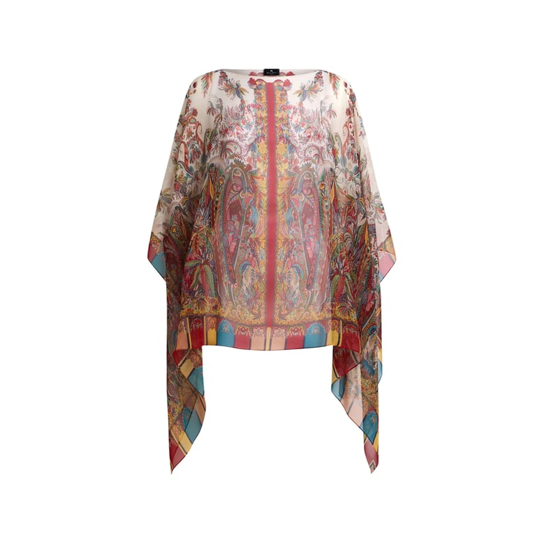cape silk neutrals/multicolour by Selfnex