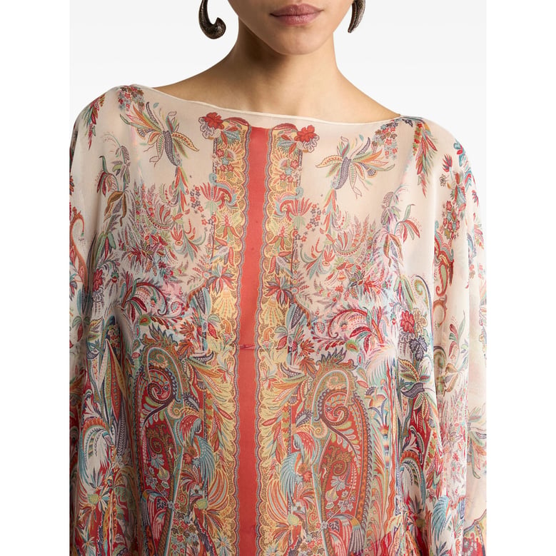 cape silk neutrals/multicolour by Selfnex
