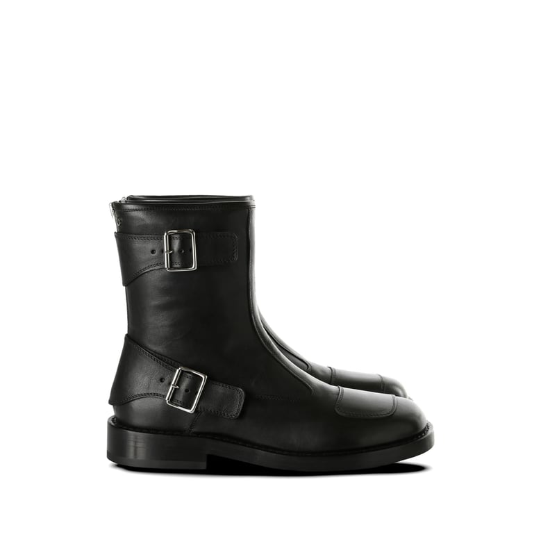shoe black calf leather by Selfnex