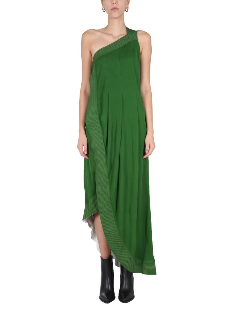 dress with contrasting stitching by Selfnex