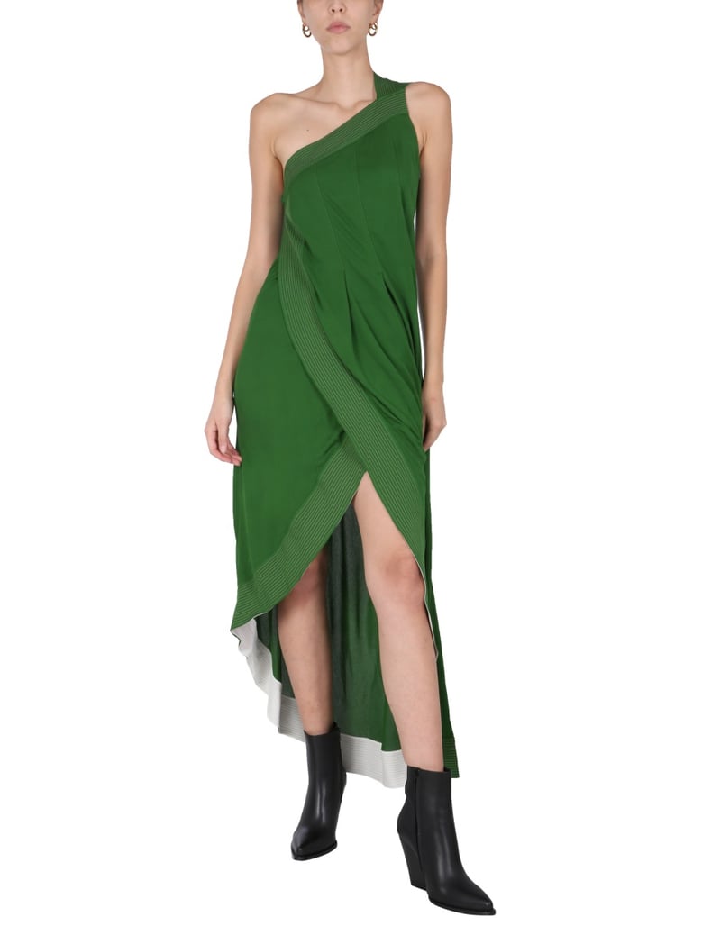 dress with contrasting stitching by Selfnex