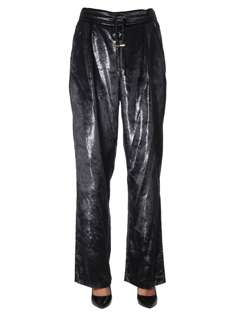 wide pants with elasticated waistband by Selfnex