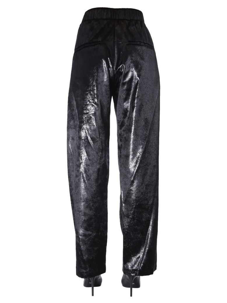 wide pants with elasticated waistband by Selfnex