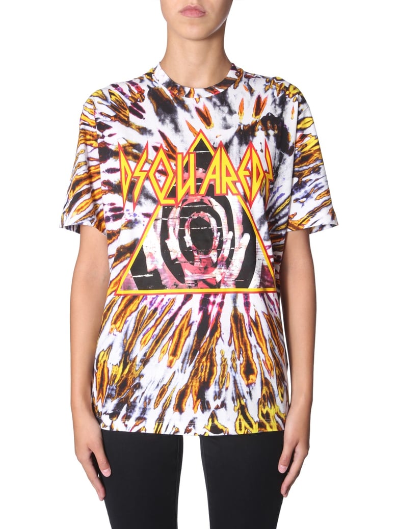 tie and dye print t-shirt by Selfnex