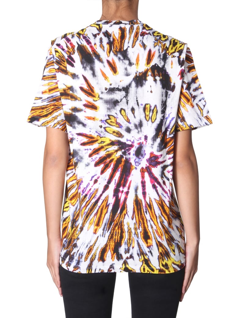 tie and dye print t-shirt by Selfnex