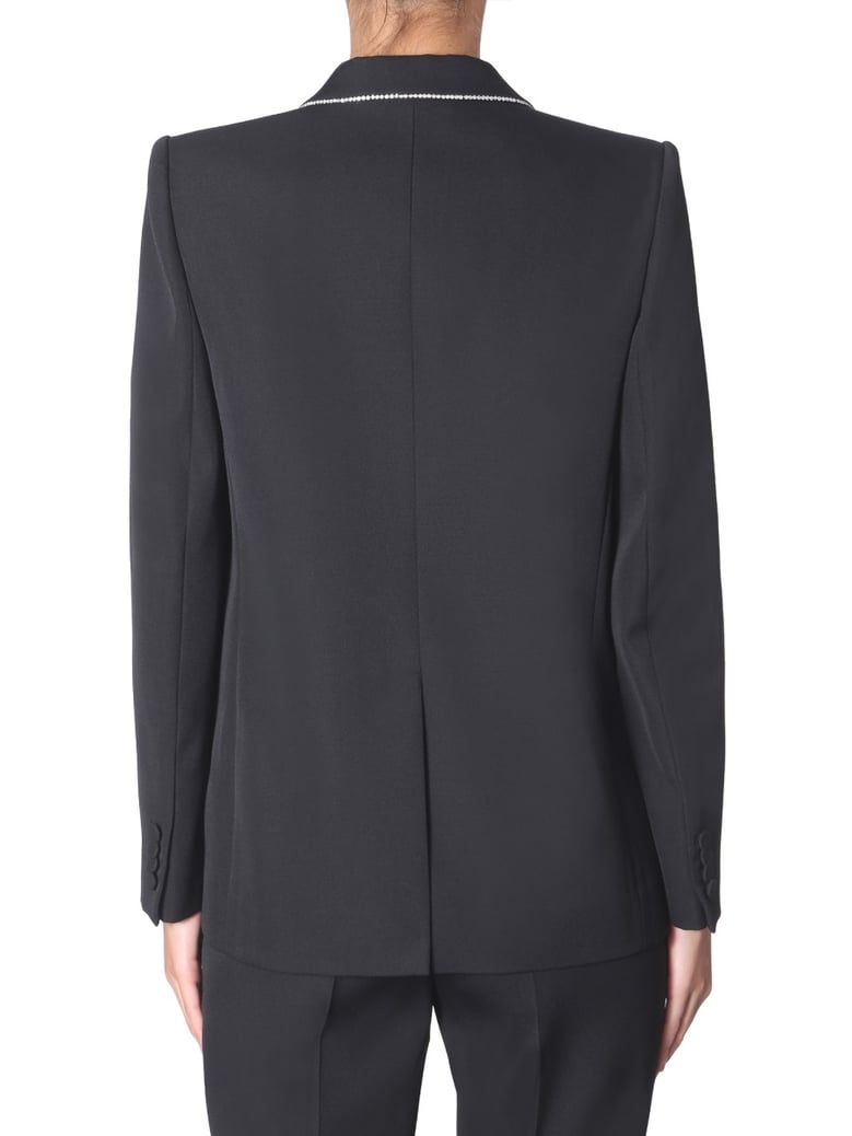 wool blazer with strass by Selfnex