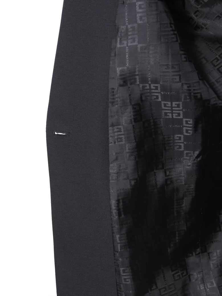 wool blazer with strass by Selfnex