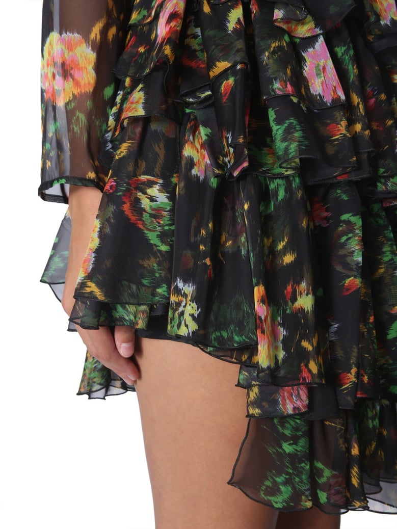 asymmetrical dress by Selfnex