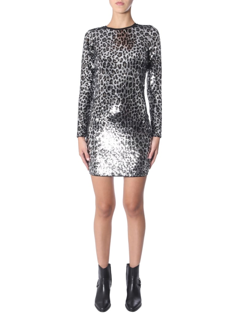 leopard print dress by Selfnex