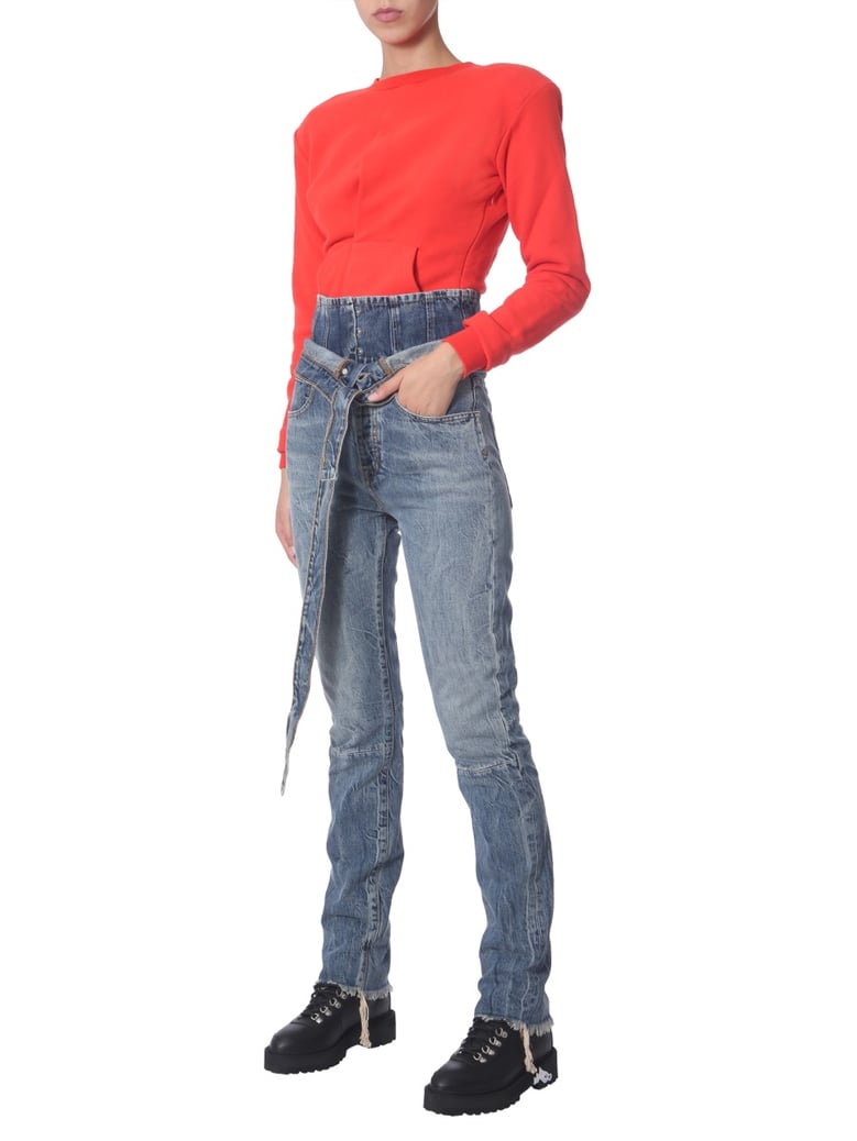 crew neck sweatshirt by Selfnex