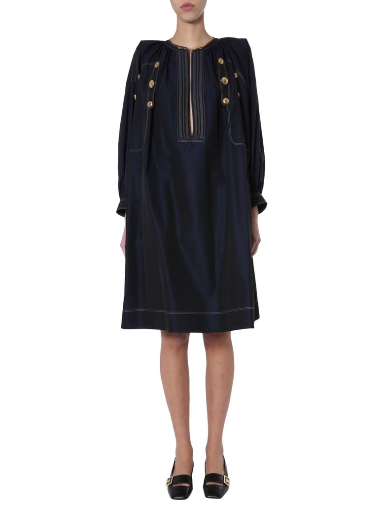 dress with buttons by Selfnex