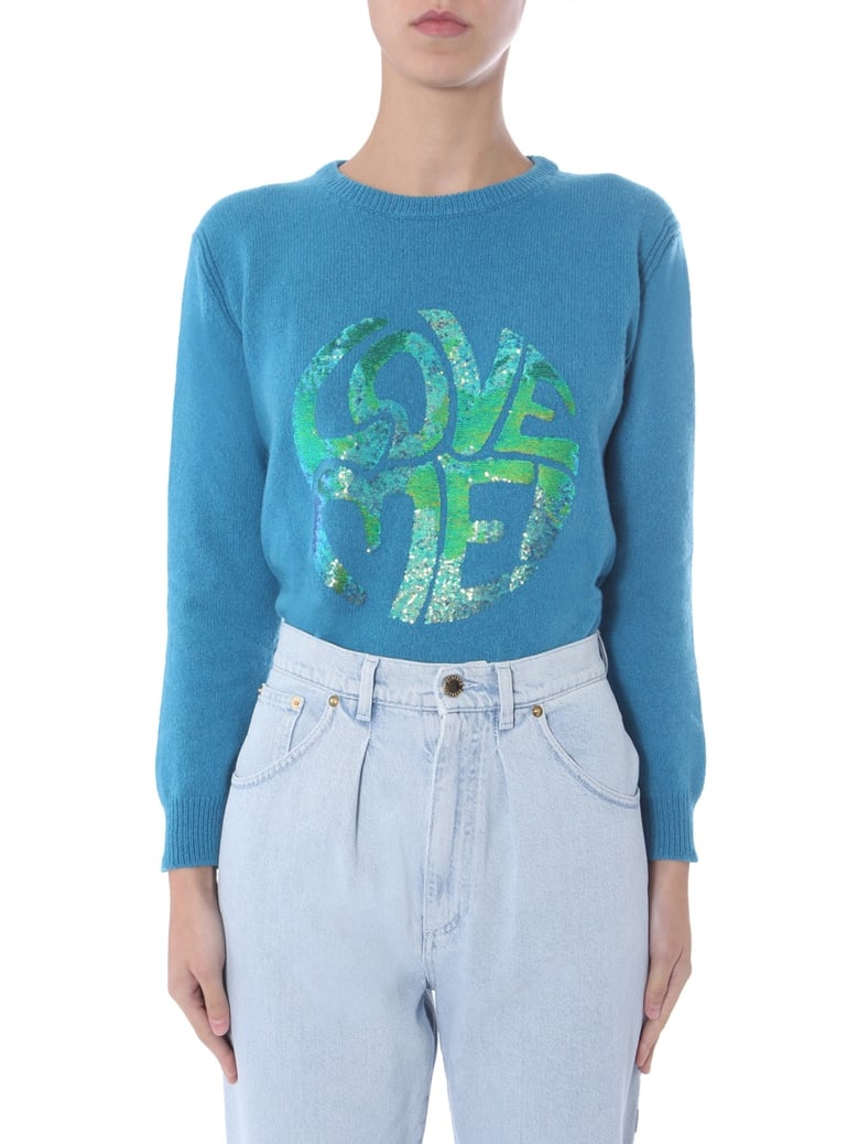 "love me" sweater by Selfnex