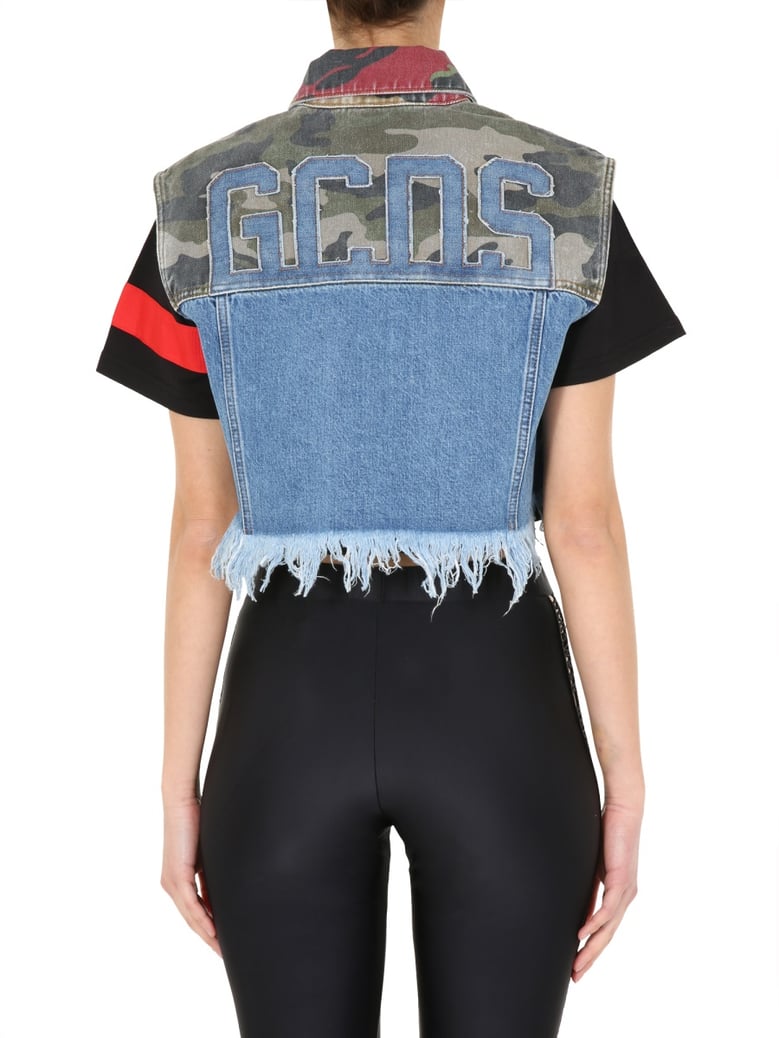 denim vest by Selfnex