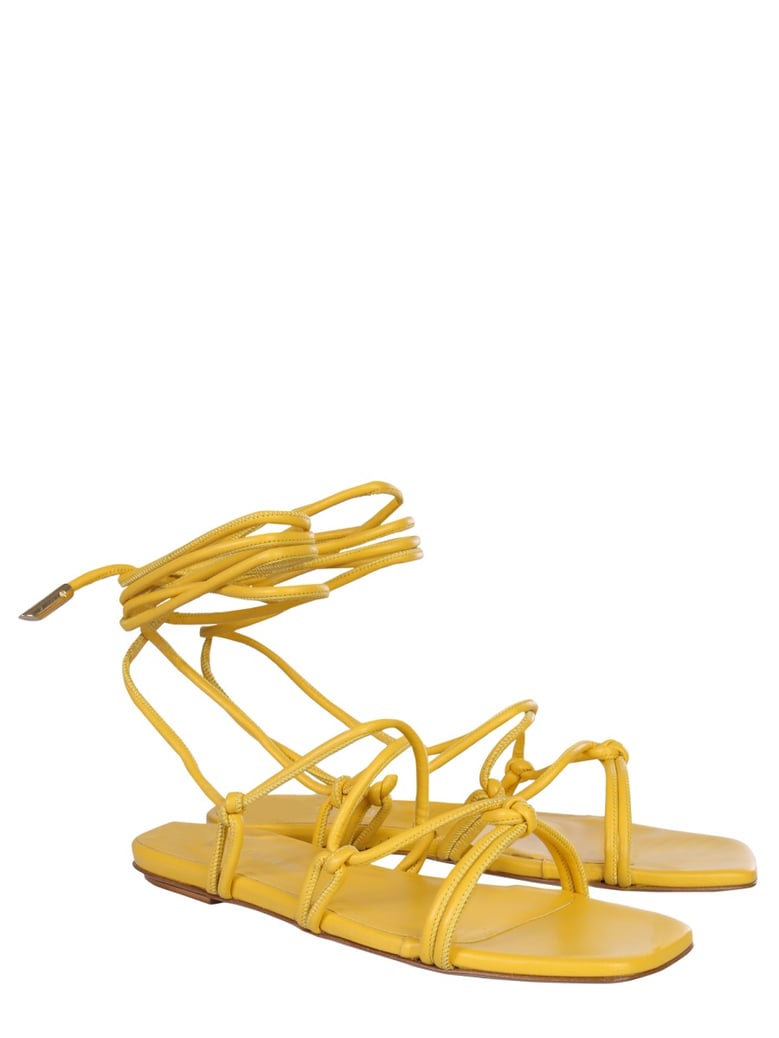 yellow sandals by Selfnex