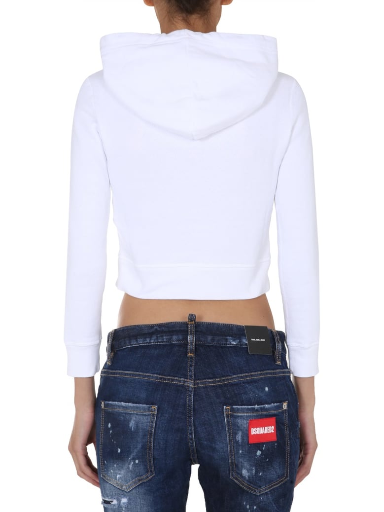 cropped sweatshirt by Selfnex