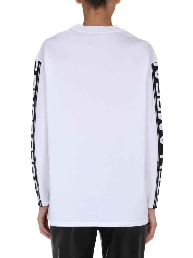 round neck t-shirt in white by Selfnex