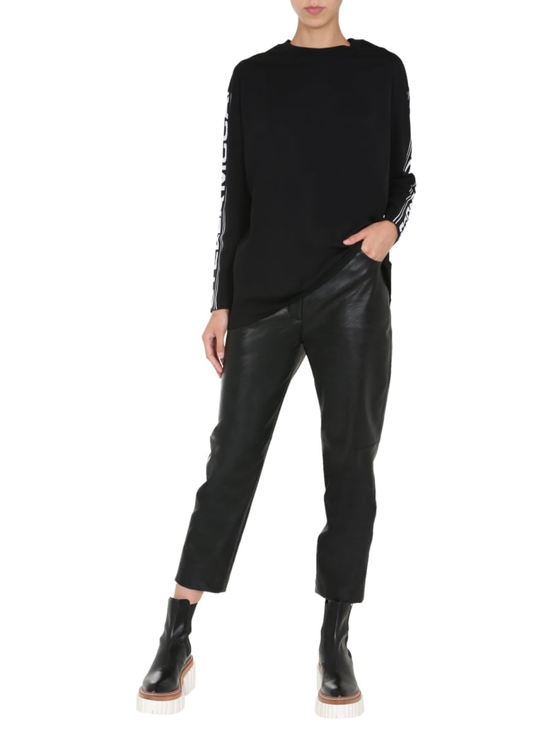 round neck black t-shirt by Selfnex