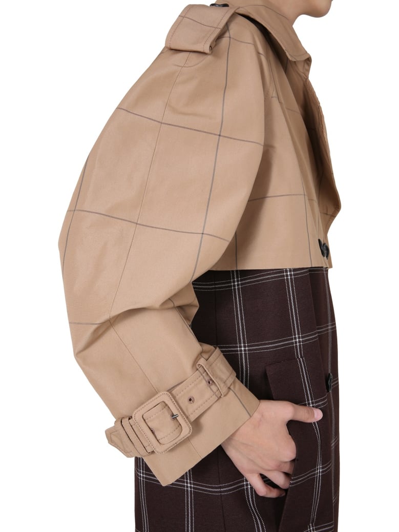 double-breasted trench by Selfnex
