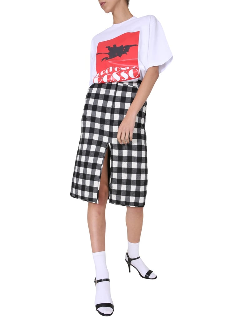 crew neck t-shirt by Selfnex