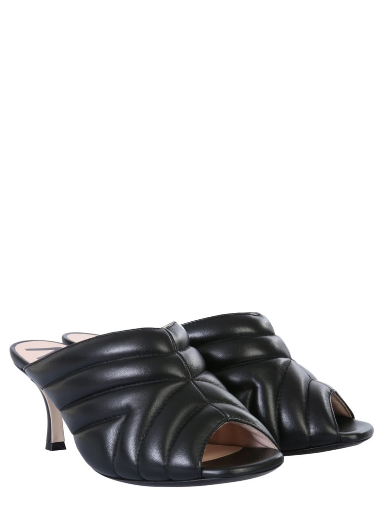 chevron pattern mules by Selfnex