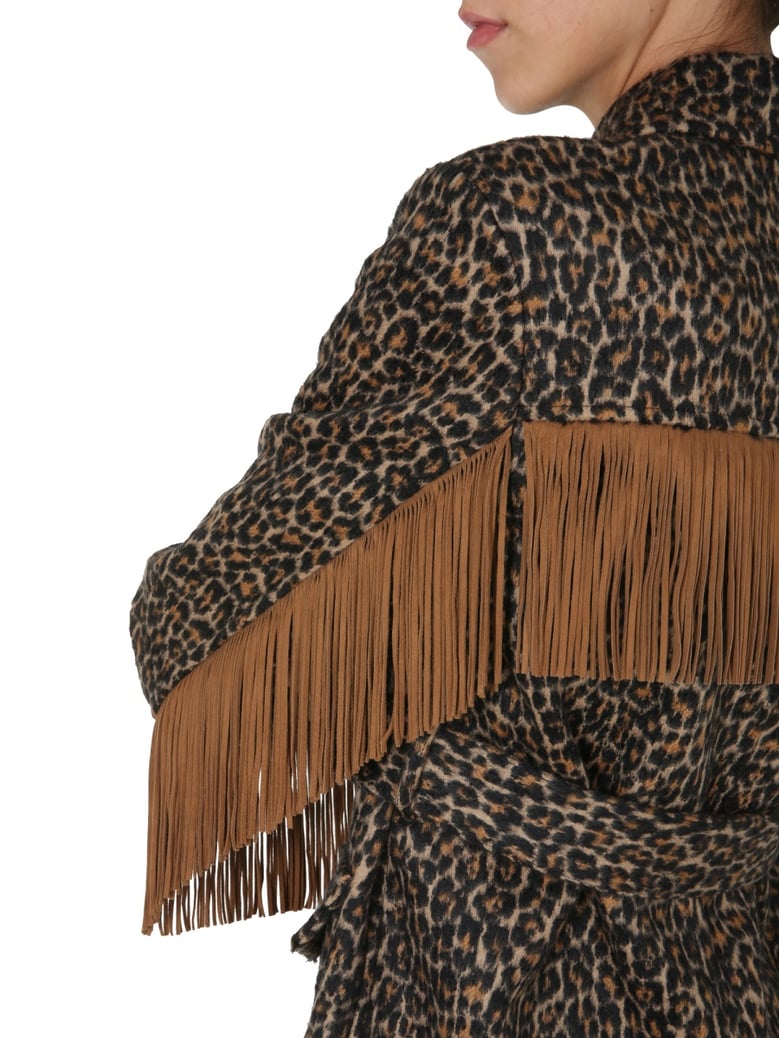 jacket with fringes by Selfnex